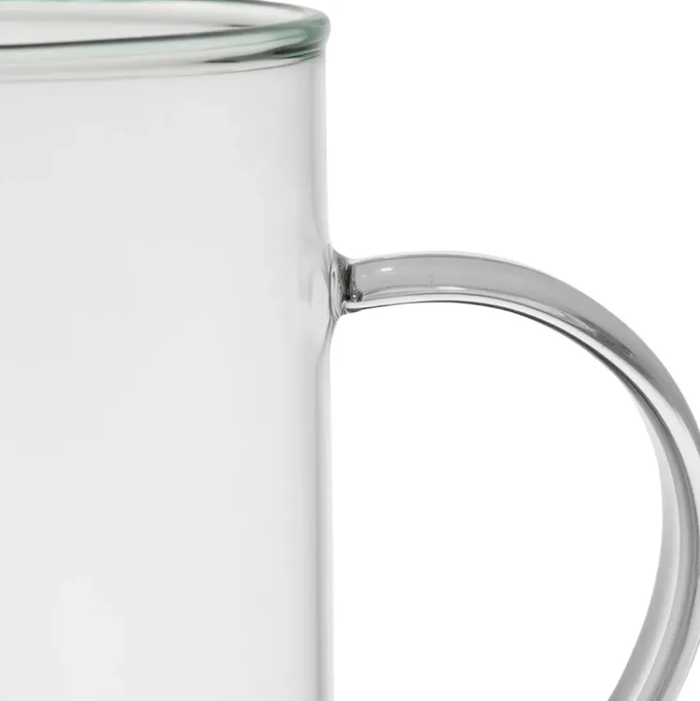 Pichet corail en verre 1.3L - Océan