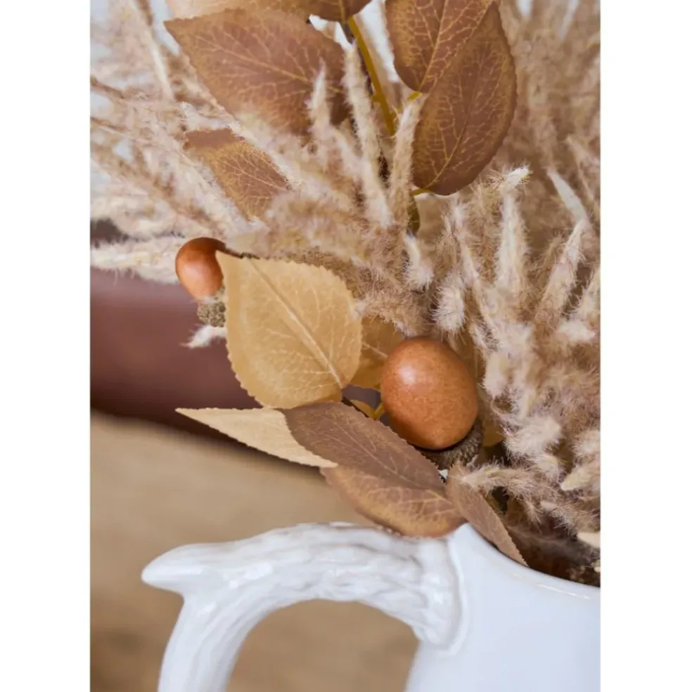 Pichet en grès blanc 1.5l - Foret