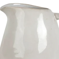 Pichet en grès blanc 1.9L - Jade