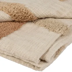 Plaid en coton ecru 170x130cm - Organic