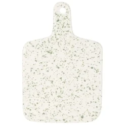 Planche à découper vert d'eau en porcelaine - funny