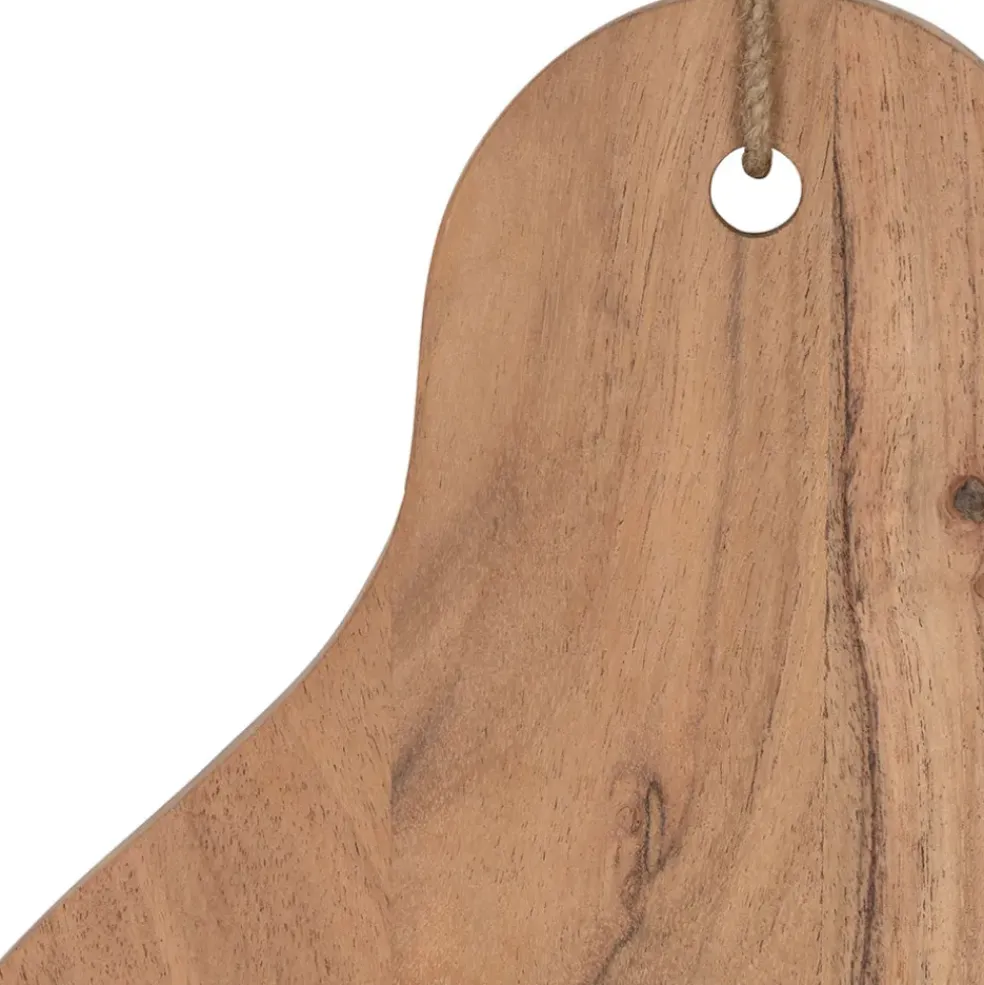 Planche a découper cerf en acacia naturel 32x42cm - Dalbert
