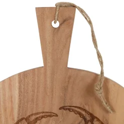 Planche a découper crabe en acacia naturel 40x50cm - Dalbert