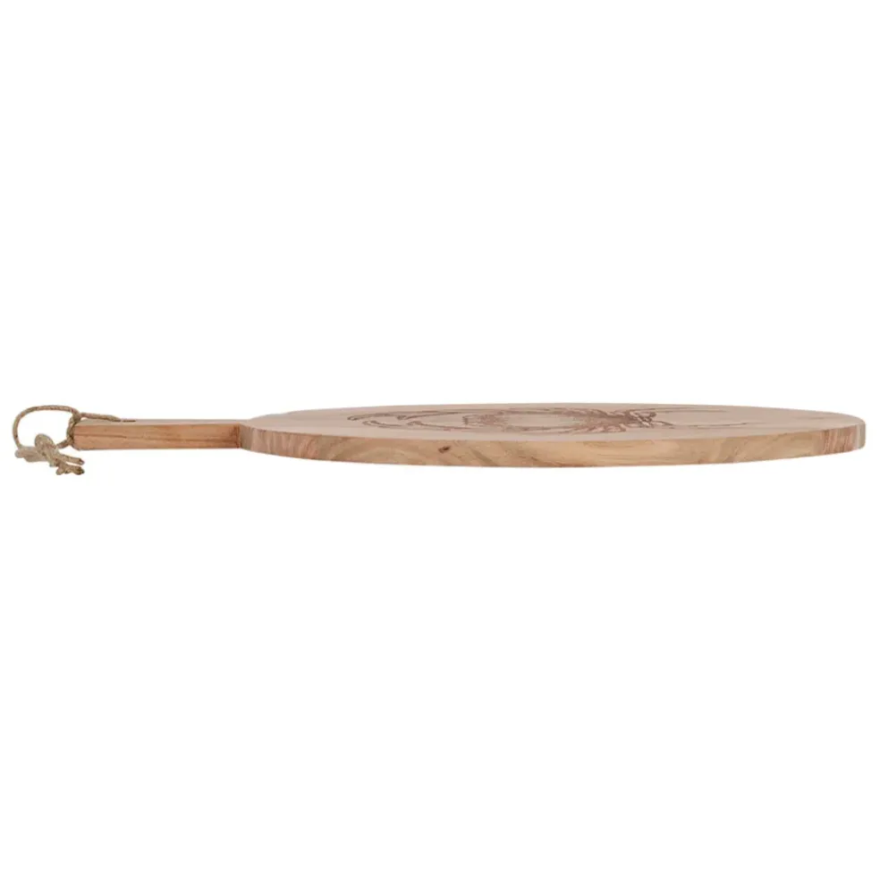 Planche a découper crabe en acacia naturel 40x50cm - Dalbert