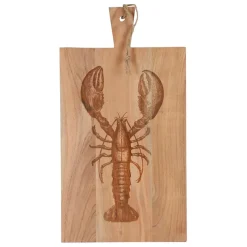 Planche a découper homard en acacia naturel 32x60cm - Dalbert