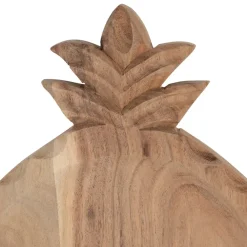 Plat ananas en acacia naturel 36x27cm - Dalbert
