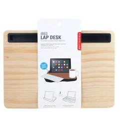 Plateau coussin pour tablette en bois