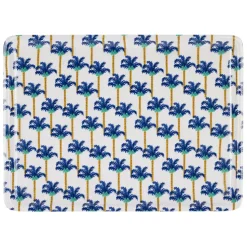 Plateau en fer indigo 40x30cm - Mocoa