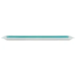 Plateau en fer turquoise 15x30cm - Palma