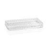 Plateau en verre 27.5x13.5cm - Diamond