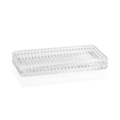 Plateau en verre 27.5x13.5cm - Diamond