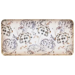 Plateau gypsophile en fer mauve 30x15cm - Botanique