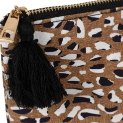 Pochette en coton brun - Mocoa