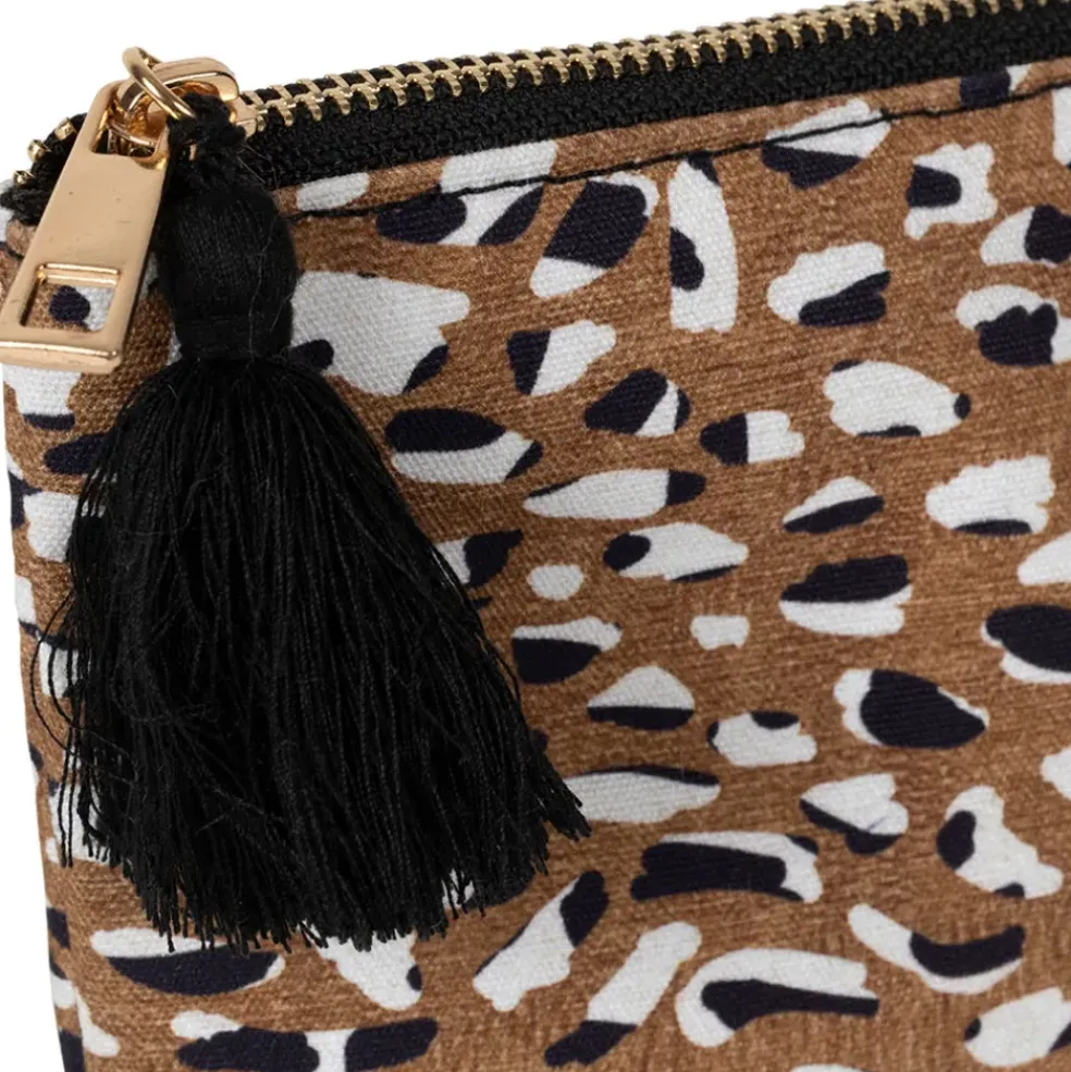 Pochette en coton brun - Mocoa