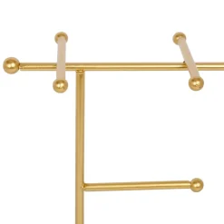 Porte bijoux en marbre - golden doré