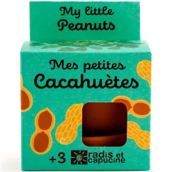 Pot d8cm avec coupelle cacahuète