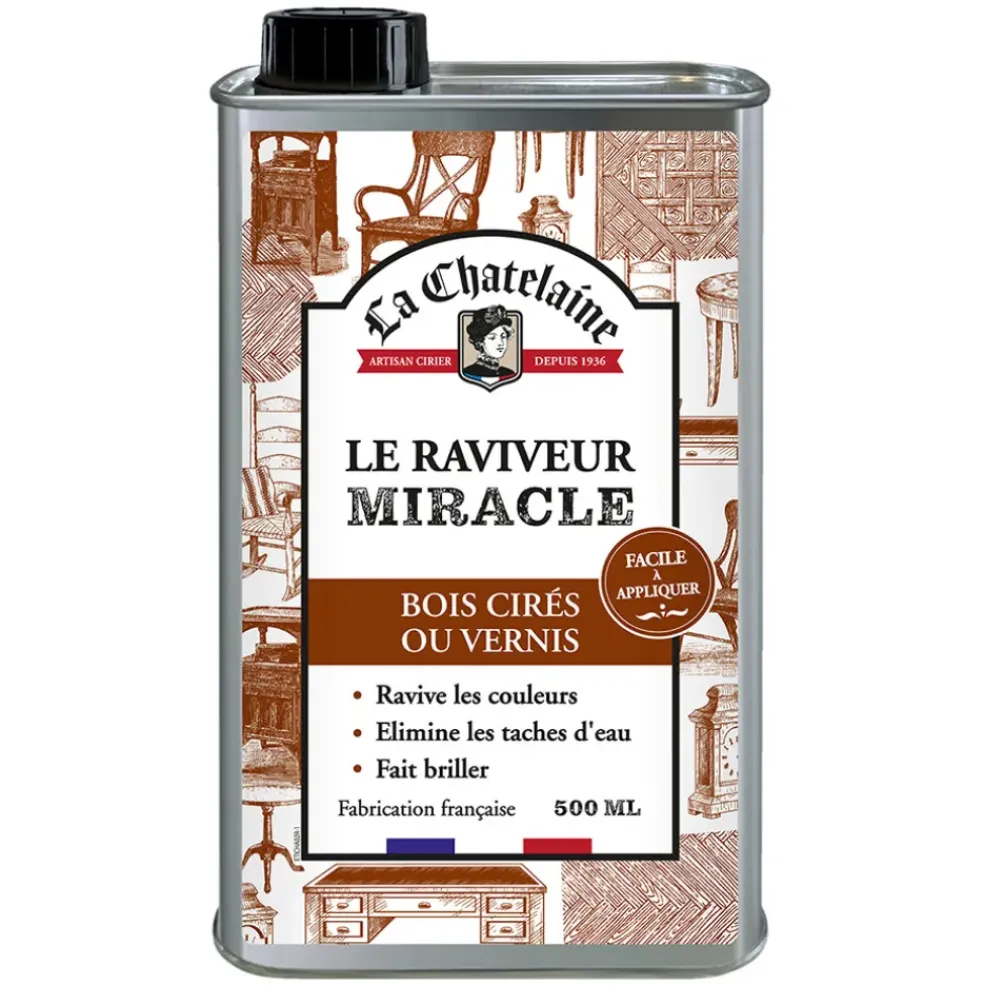 Raviveur miracle pour bois cirés ou vernis 500ml