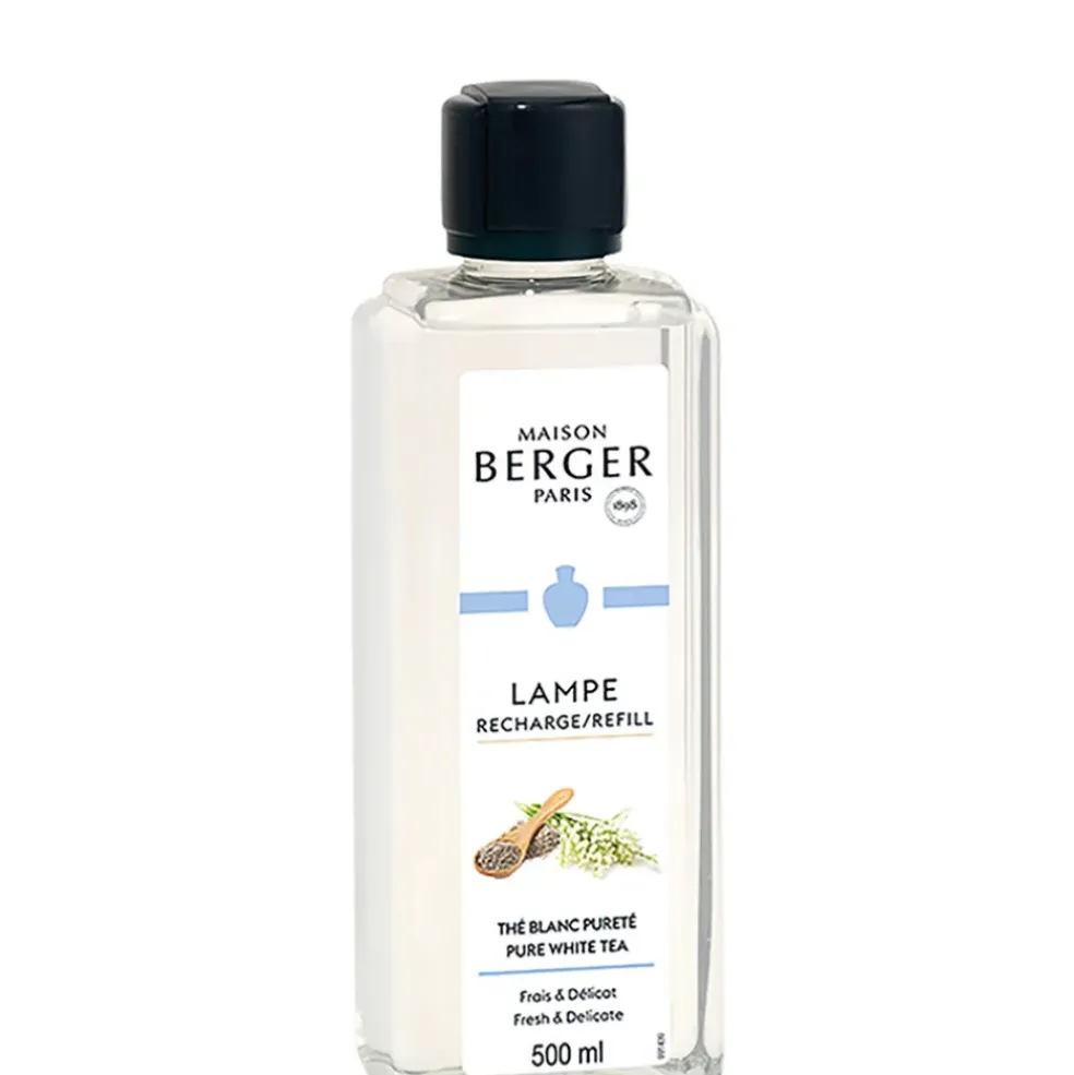 Recharge parfum pour lampe thé blanc pureté 500mL