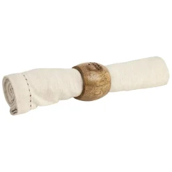 Rond de serviette maman en manguier naturel - Famille