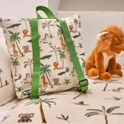 Sac a dos en coton et polyester multicolore - Zawadi