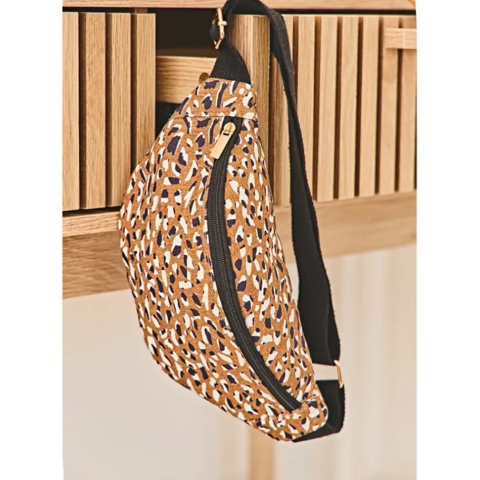 Sac banane en coton brun - Mocoa