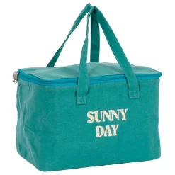 Sac isotherme en tissu émeraude - Lumi