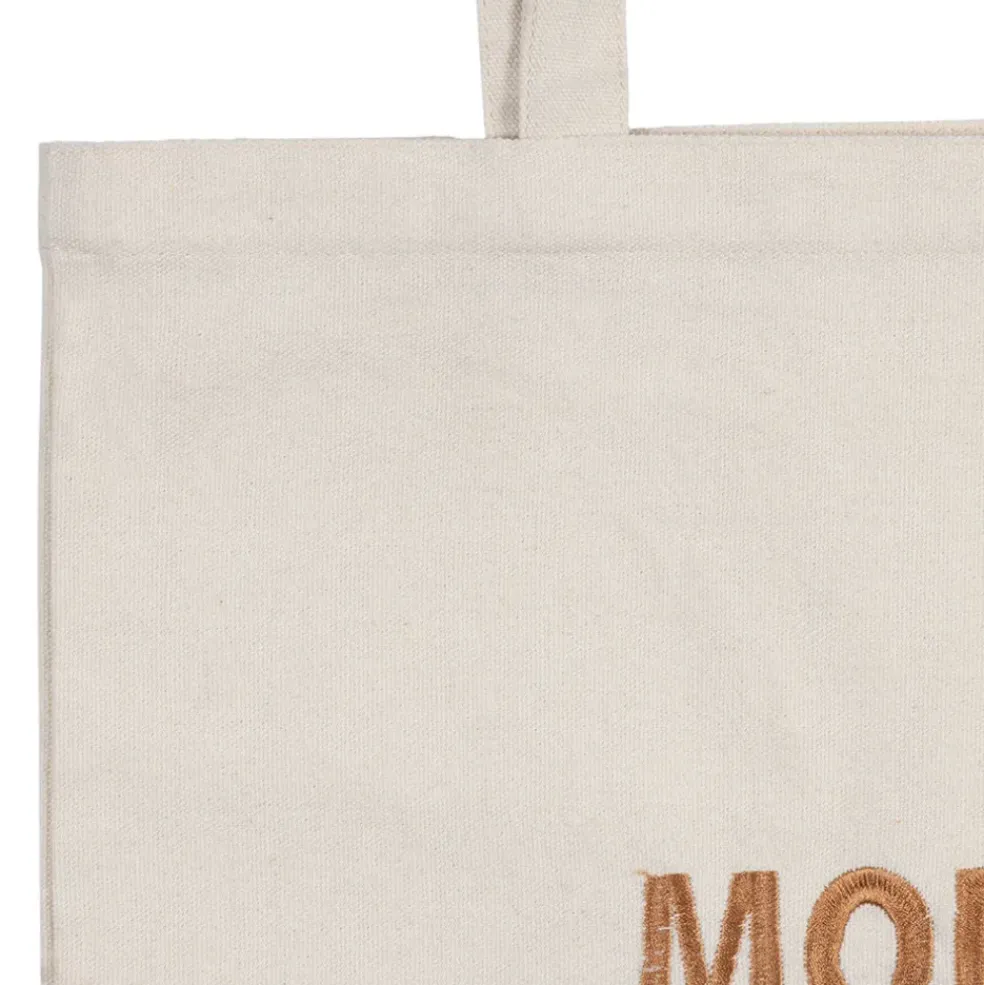 Sac tote bag "More amor" en coton écru - Funky