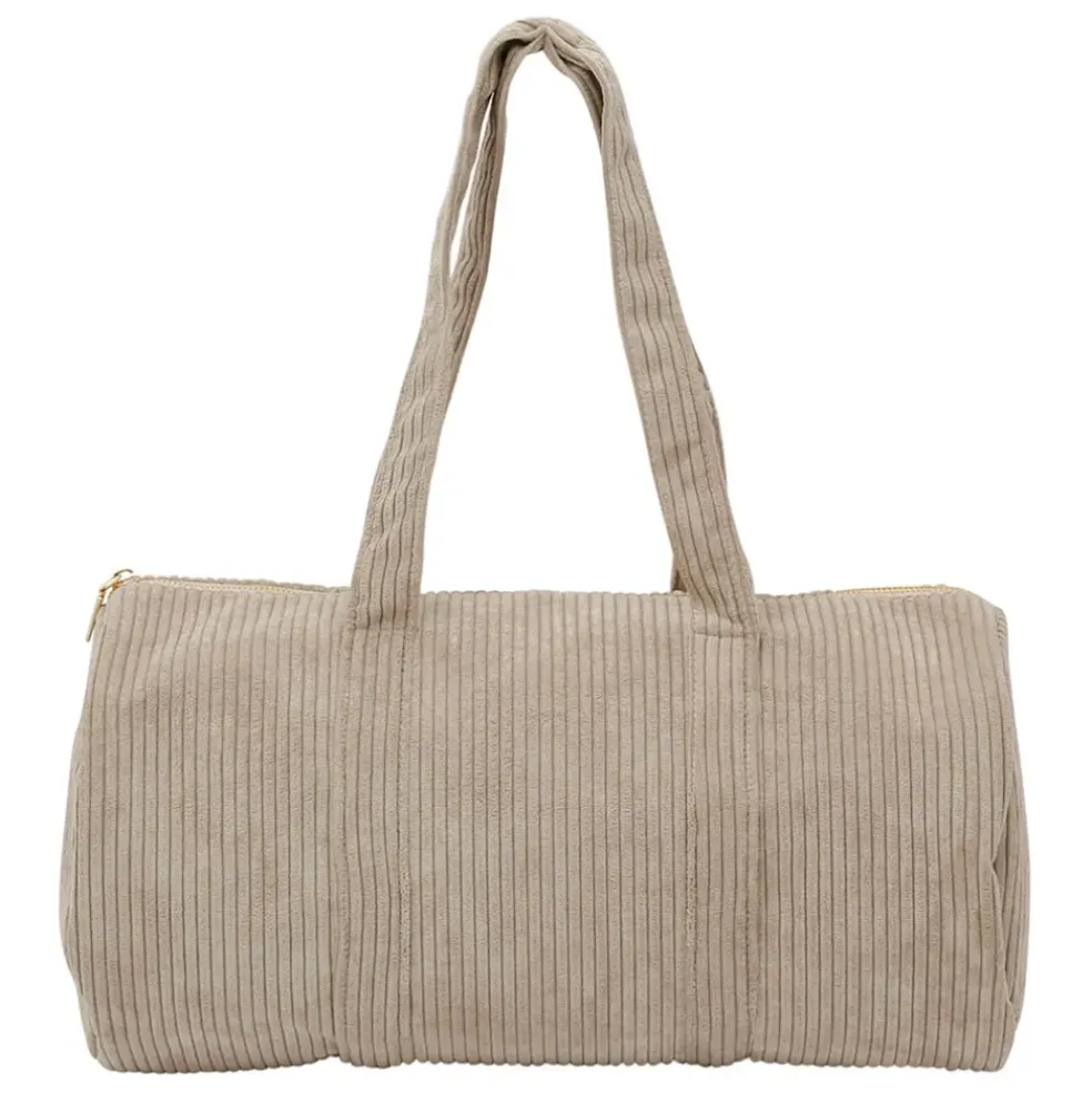 Sac weekend en polyester beige - Funny