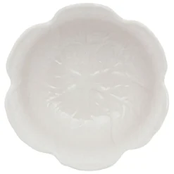 Saladier chou en grès blanc d22cm - Chou