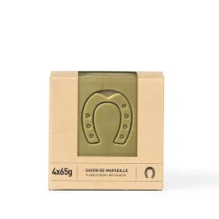 Savon de marseille cube tranche à l'huile d'olive 4x65g