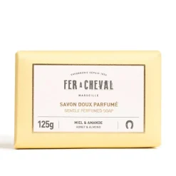 Savon doux parfumé – miel et amande 125g
