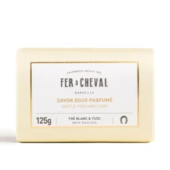 Savon doux parfumé - thé blanc et yuzu 125g