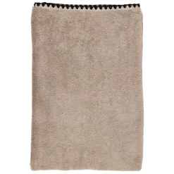 Serviette de bain en coton couleur lin 70x130cm - Issey