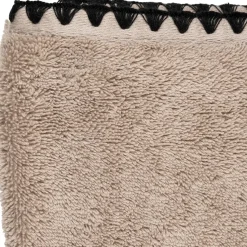 Serviette de bain en coton couleur lin 70x130cm - Issey