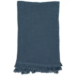 Serviette de bain en coton turquin 160x80cm - Timor