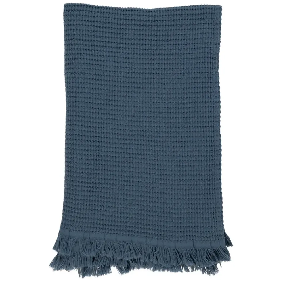 Serviette de bain en coton turquin 160x80cm - Timor