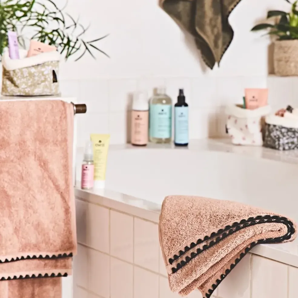 Serviette de bain en coton cimarron 90x140cm - Issey
