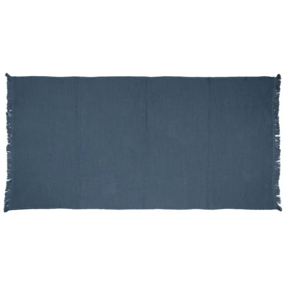 Serviette de bain en coton turquin 100x50cm - Timor