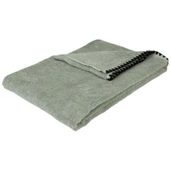 Serviette de douche en coton celadon 90x140cm - Issey