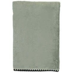Serviette de toilette invite en coton celadon 30x50cm - Issey