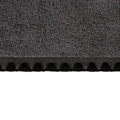 Serviette de toilette invité en coton granit 30x50cm - Issey