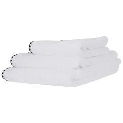 Serviette en coton blanc 30x50cm - Issey
