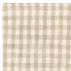 Serviettes x4 beige 40x40cm en coton - appoline