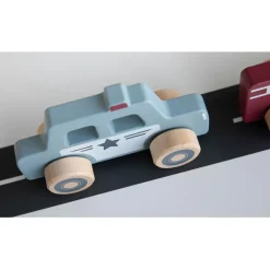 Set ambulance, camion de pompiers, voiture de police