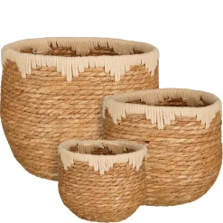 Set de 3 paniers en zostère - Jorck