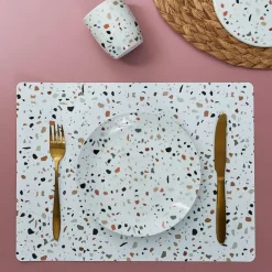 Set de table effet terrazzo 40x30cm