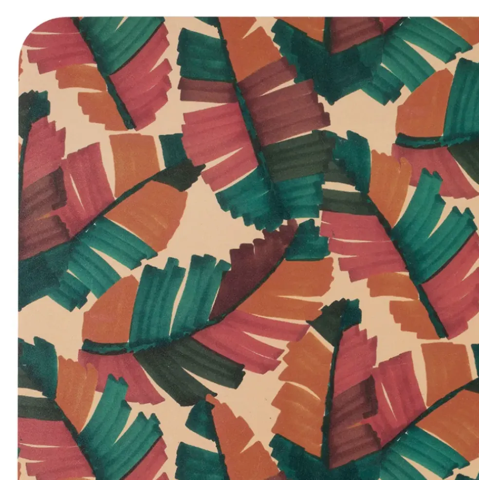 Set de table en tissu synthétique multicolore 43x28cm - Seguia