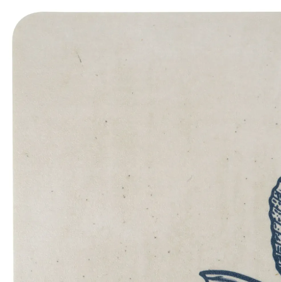 Set de table poisson bleu 30x45cm - Turbot