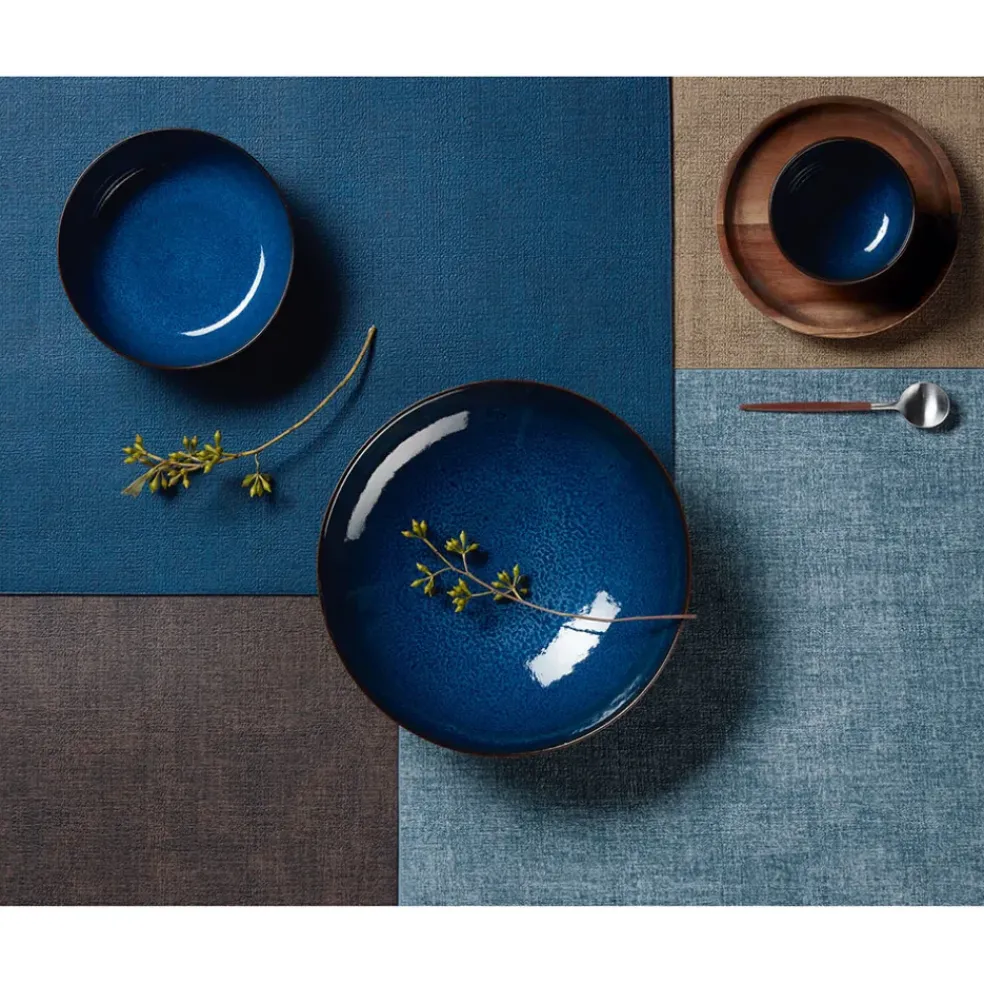 Set de table rectangle denim 46x33cm - Meli Melo