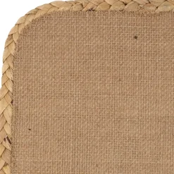 Set de table rectangle en jute naturel 45x30cm - Tressé